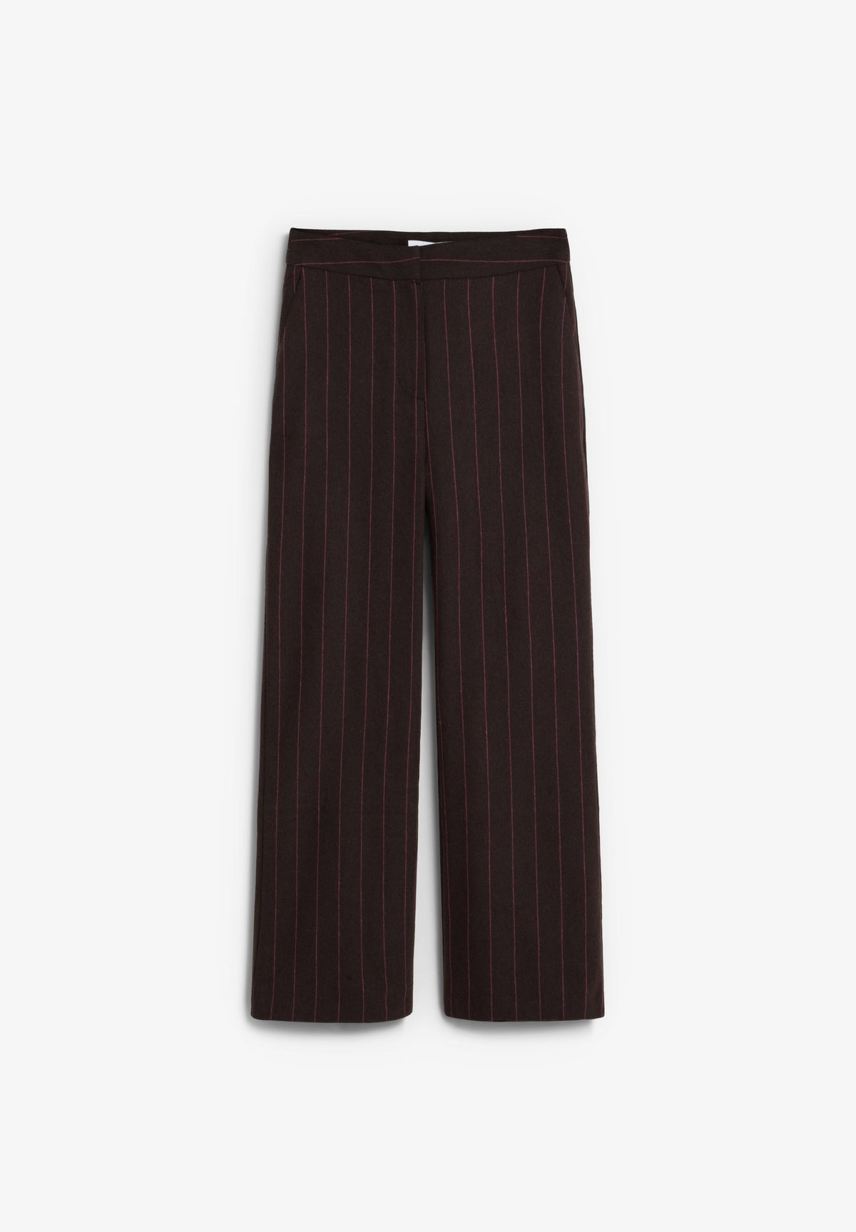 STRAIGHT STRIPED TROUSERS