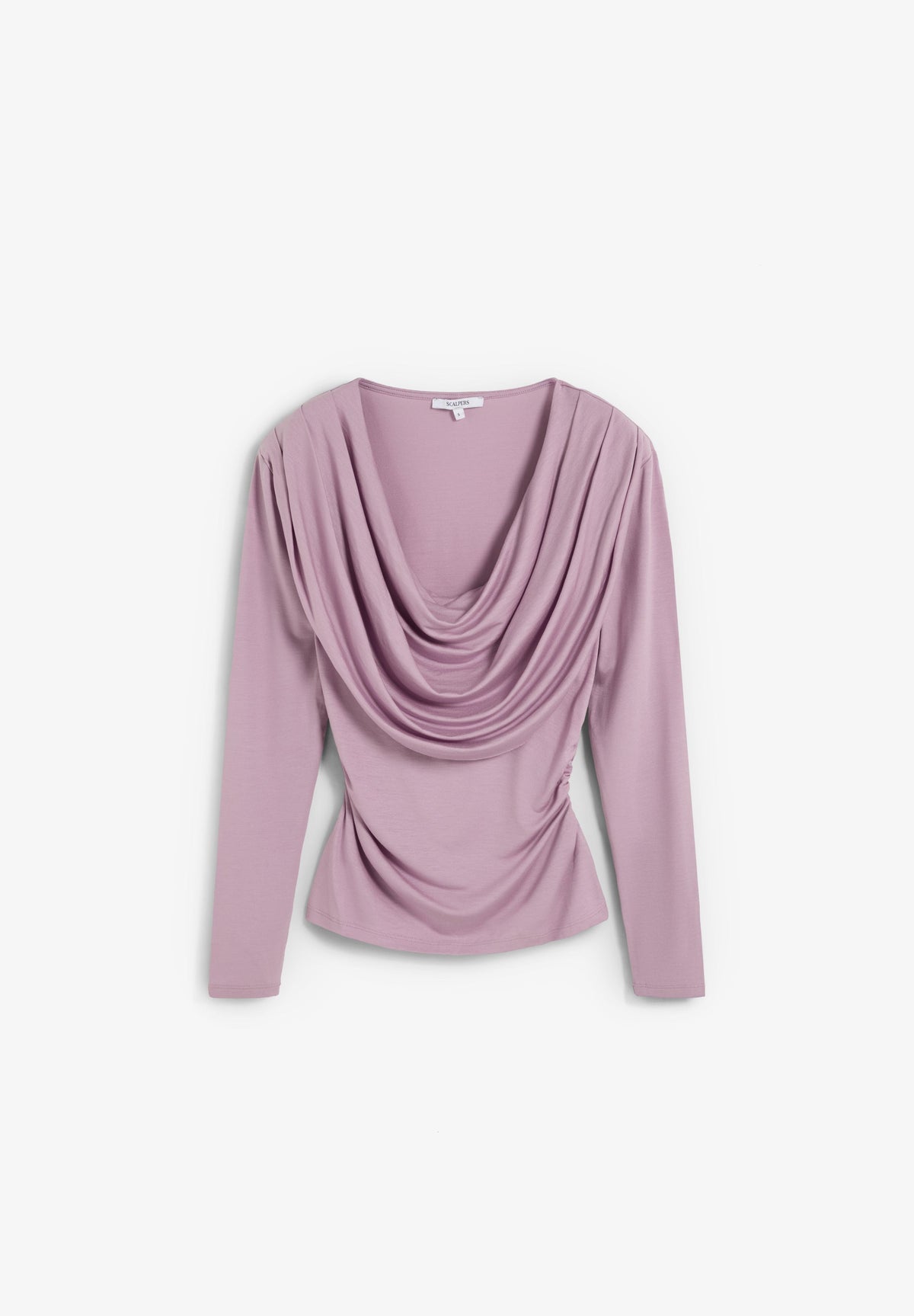 SCDRAPPED LS TOP