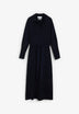 POLO COLLAR KNIT DRESS