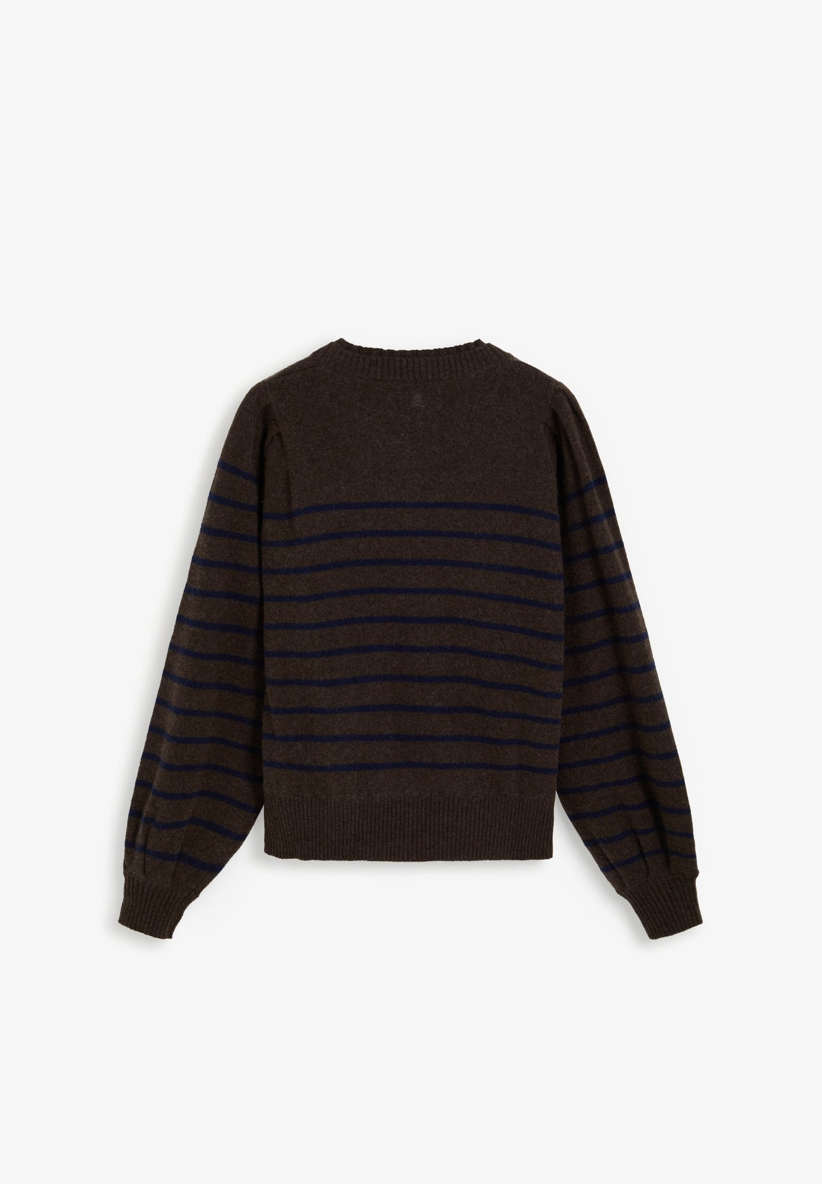 WOOL SWEATER WITH COLLAR DETAIL