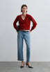 V-NECK WOOL SWEATER