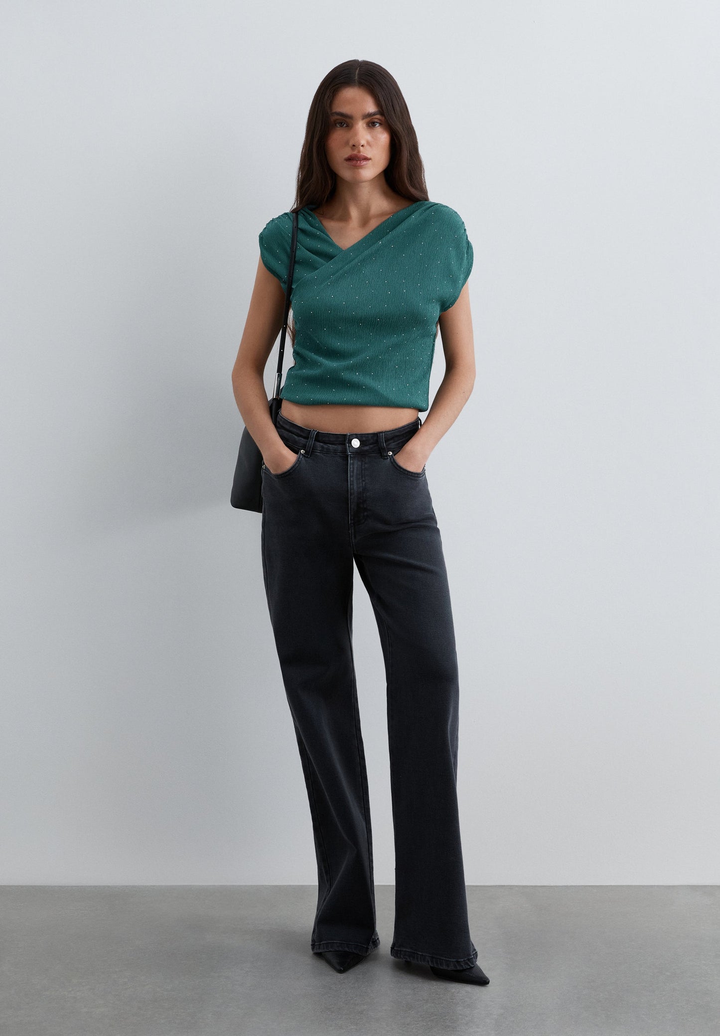 SCKNOT DIAMOND JERSEY TOP
