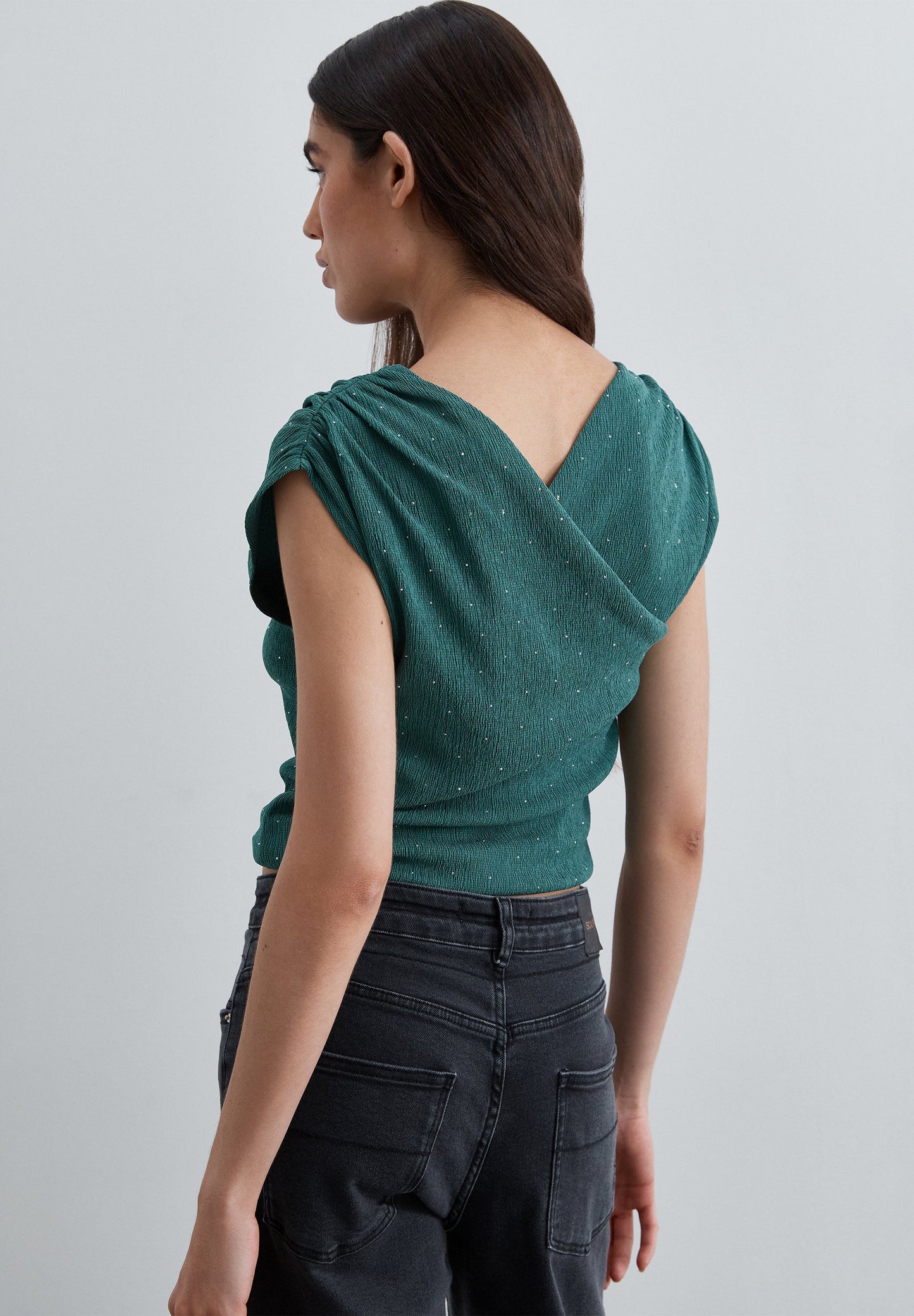 SCKNOT DIAMOND JERSEY TOP