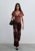 BALLOON TROUSERS WITH LACE
