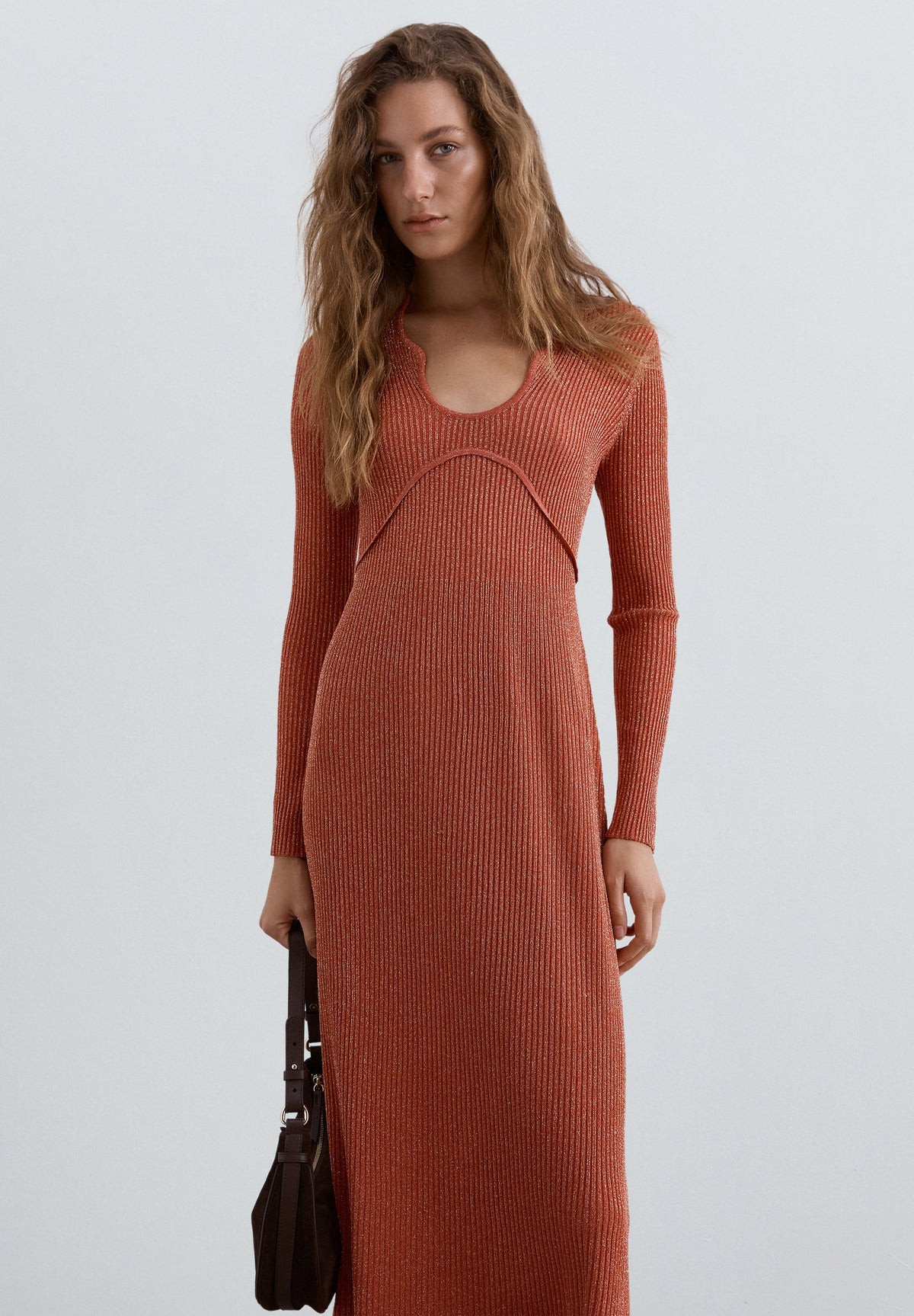 LUREX KNIT DRESS