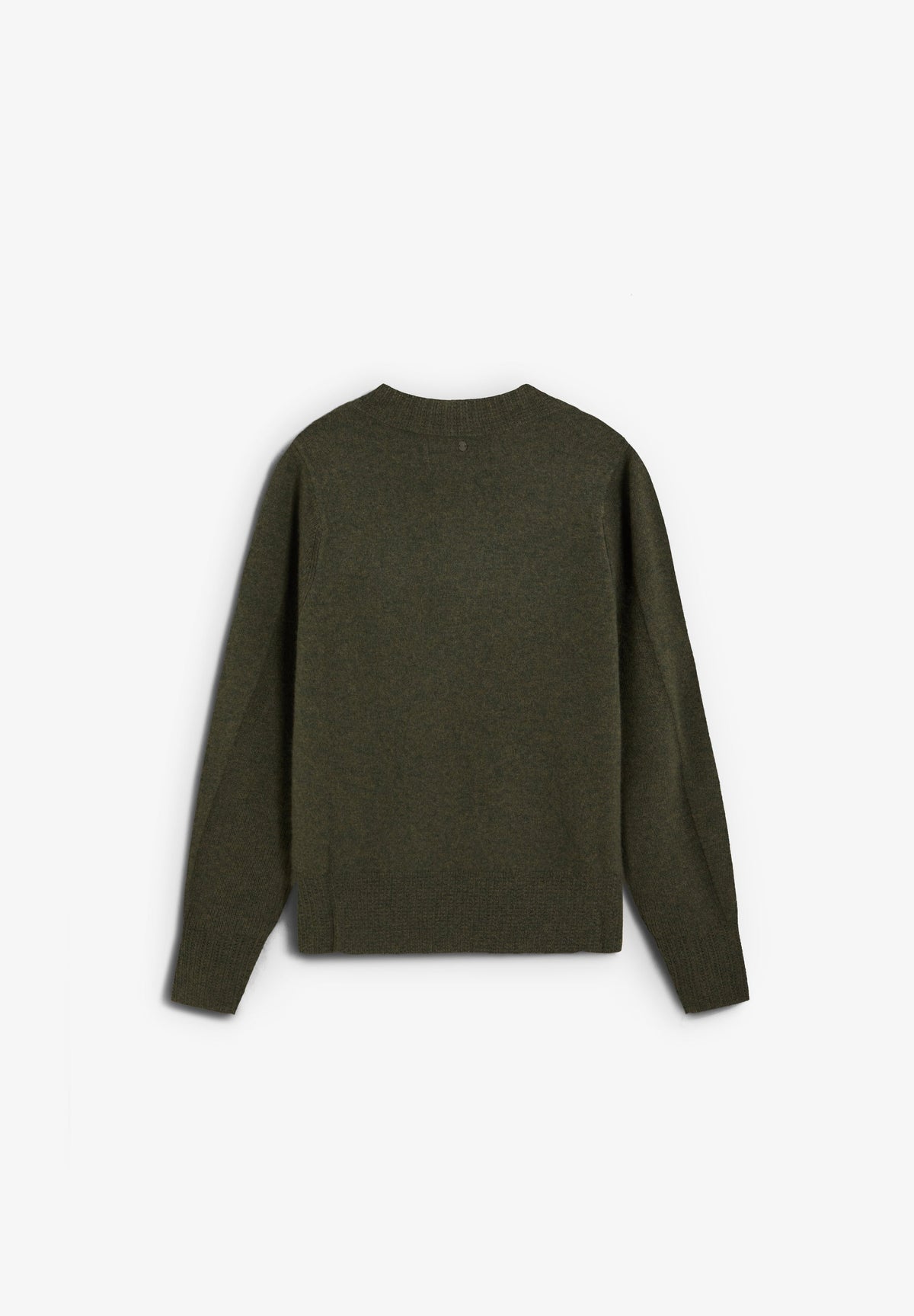 V-NECK RIBBED SWEATER