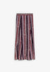 A-LINE STRIPED SKIRT