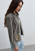 BEADED SUEDE JACKET