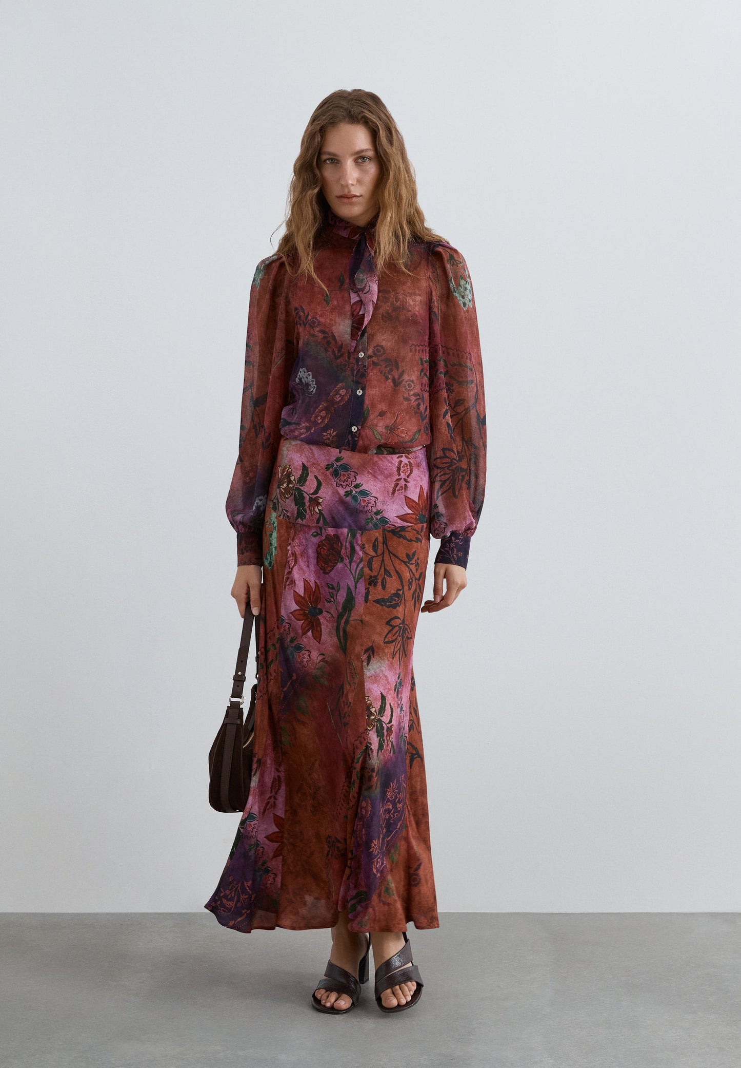 FLOWING PRINTED SHIRT