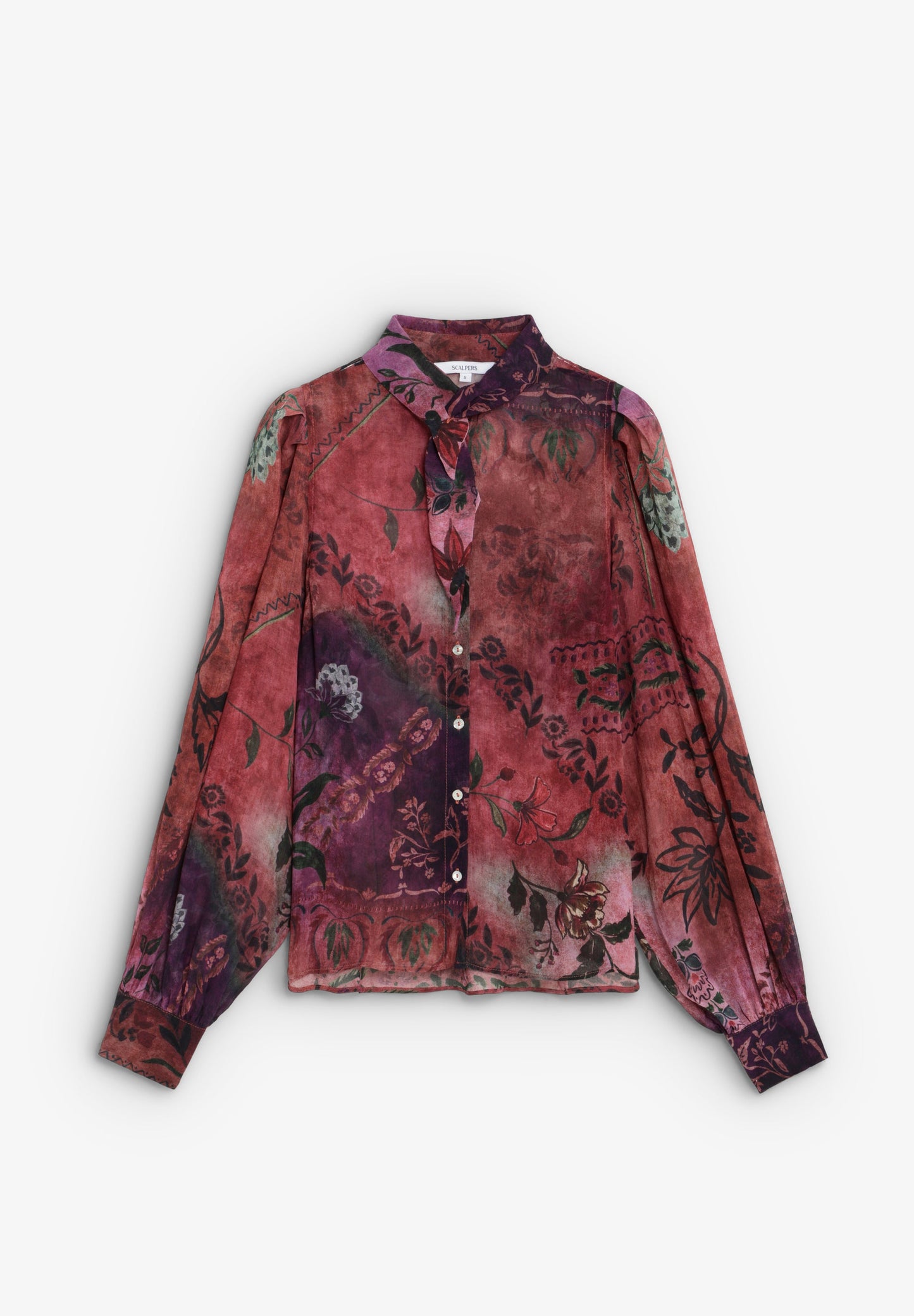 FLOWING PRINTED SHIRT