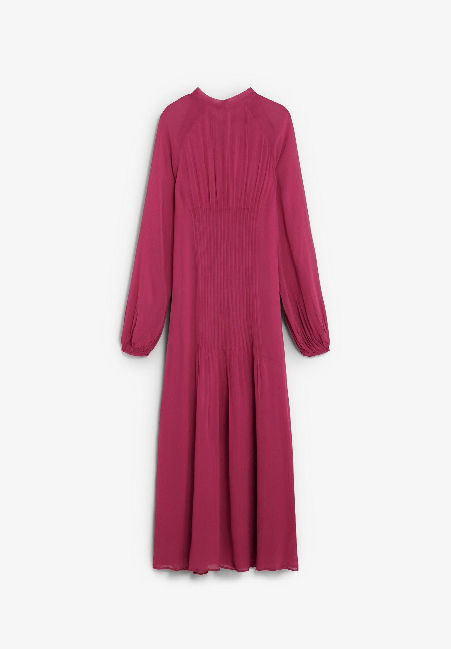 PLEATED BODICE DRESS