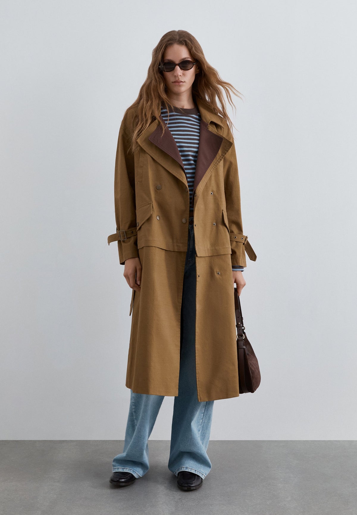 LONG CONVERTIBLE TRENCH COAT