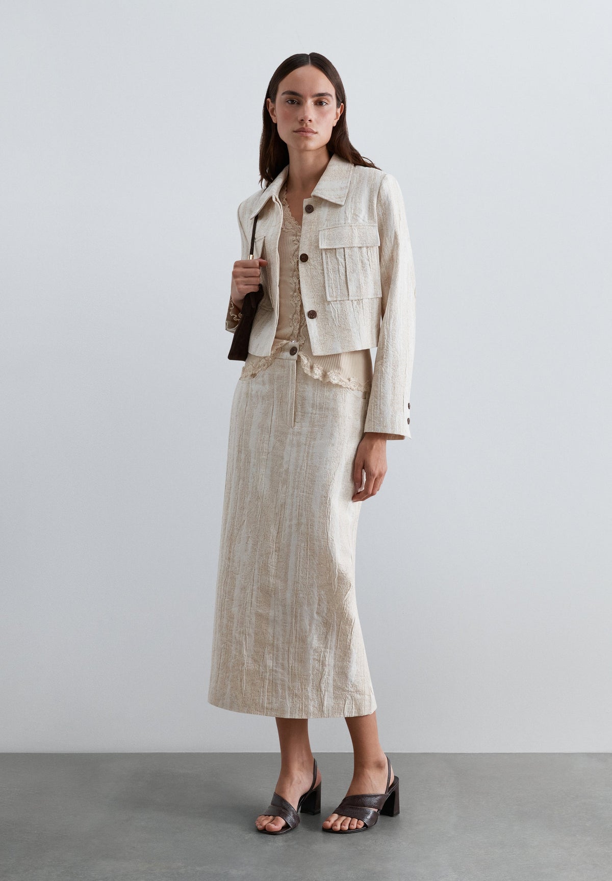 RUSTIC JACKET WITH POCKETS