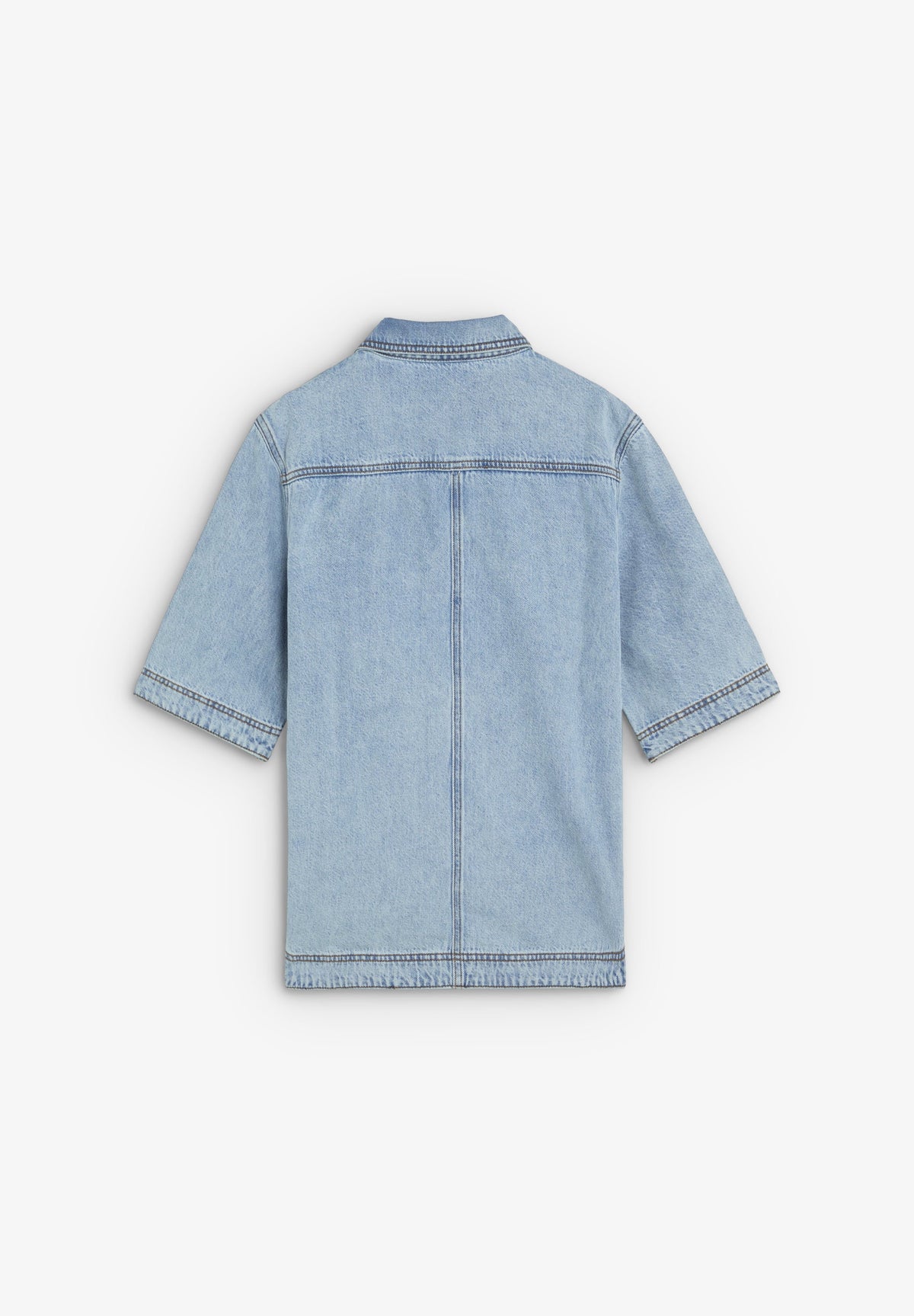 DENIM SHIRT WITH POCKETS