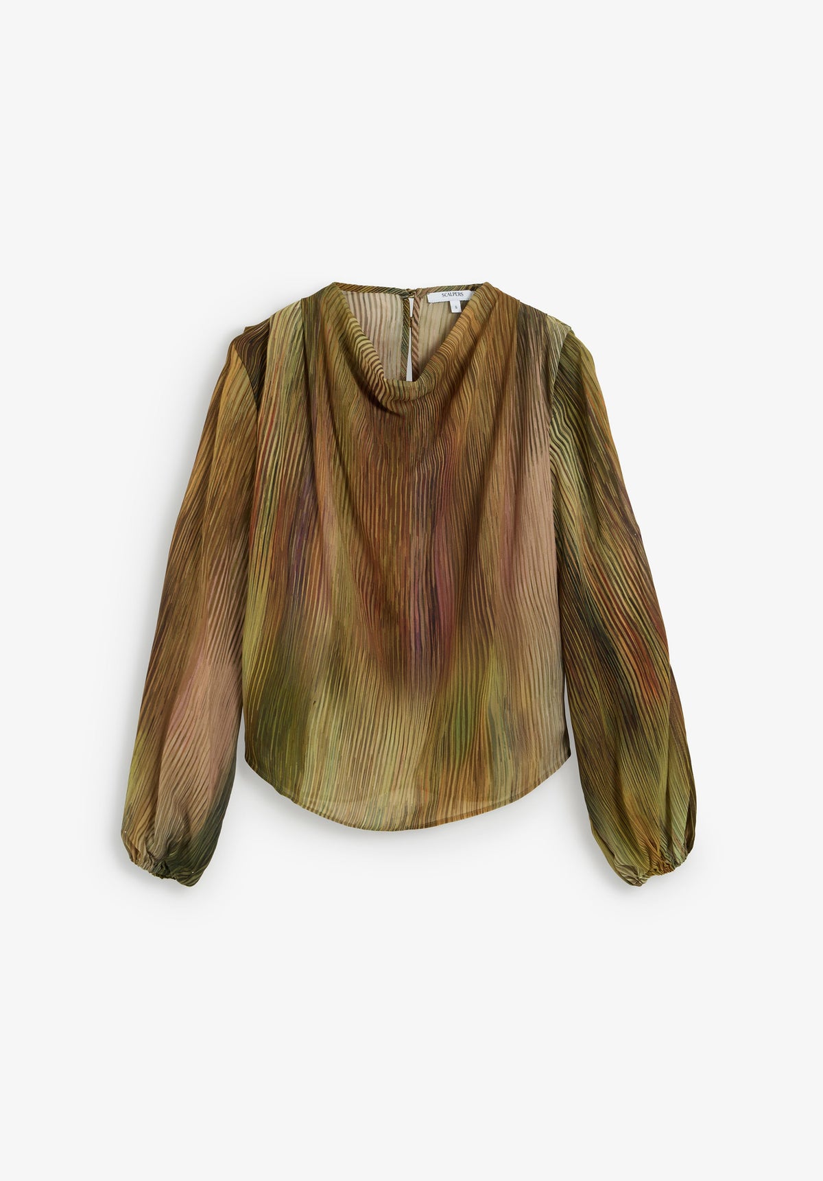 SCTHINSTRIPES PRINT BLOUSE