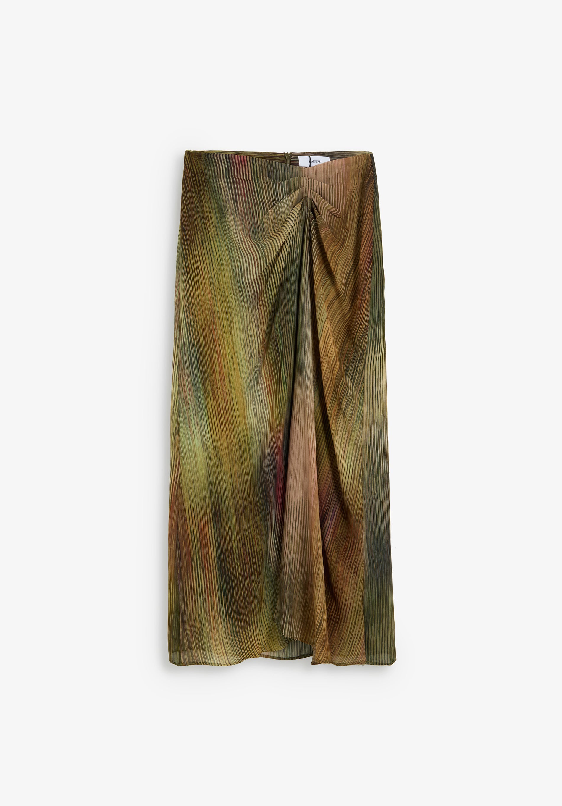 SCTHINSTRIPES PRINT SKIRT
