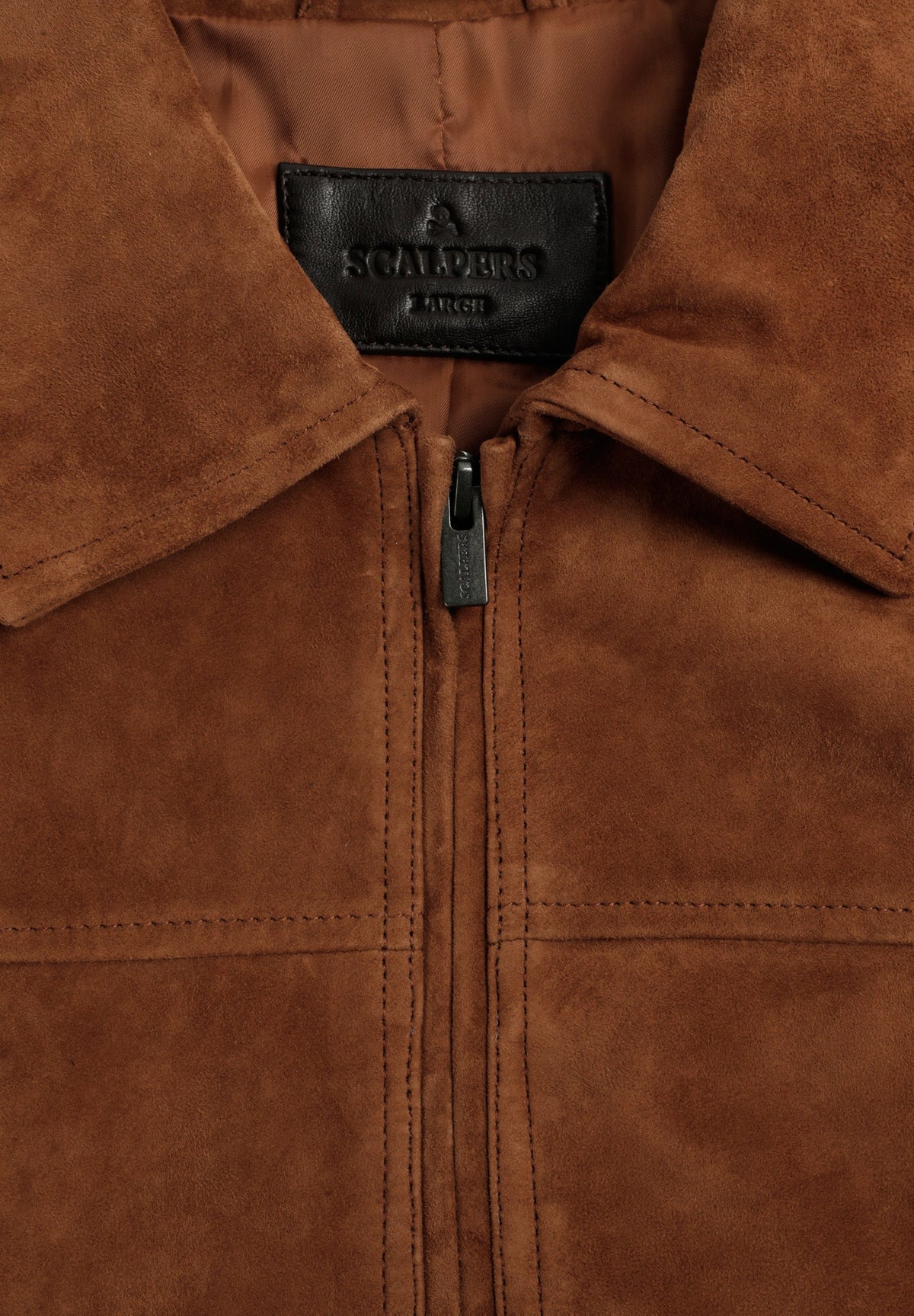 SUEDE JACKET WITH POCKETS