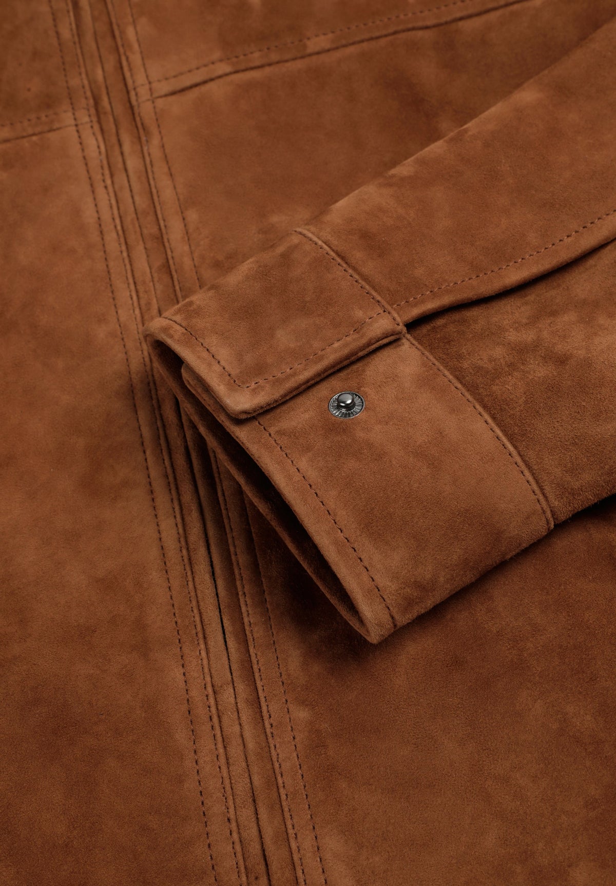 SUEDE JACKET WITH POCKETS