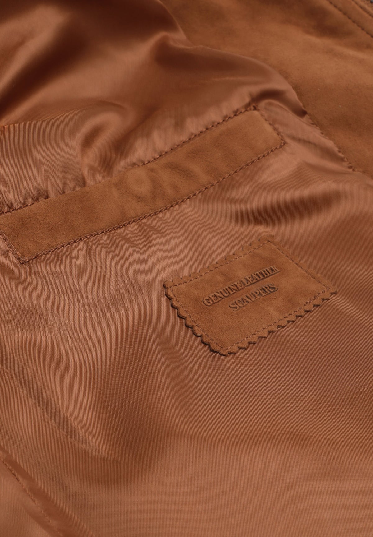 SUEDE JACKET WITH POCKETS