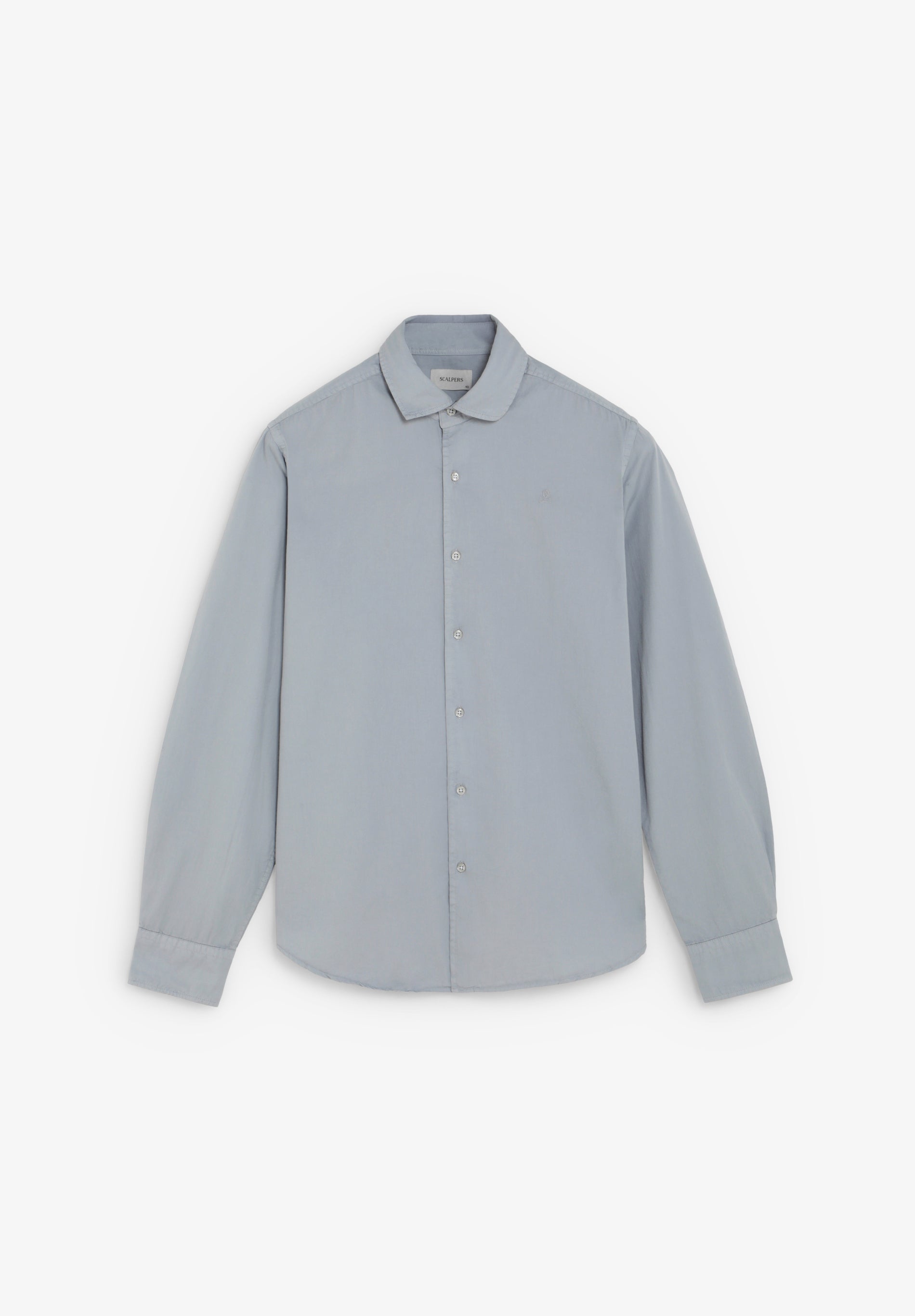 SHIRT WITH EMBROIDERED SKULL