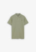 PIQUÉ POLO SHIRT WITH CONTRAST SKULL