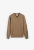 KNIT V-NECK SWEATER