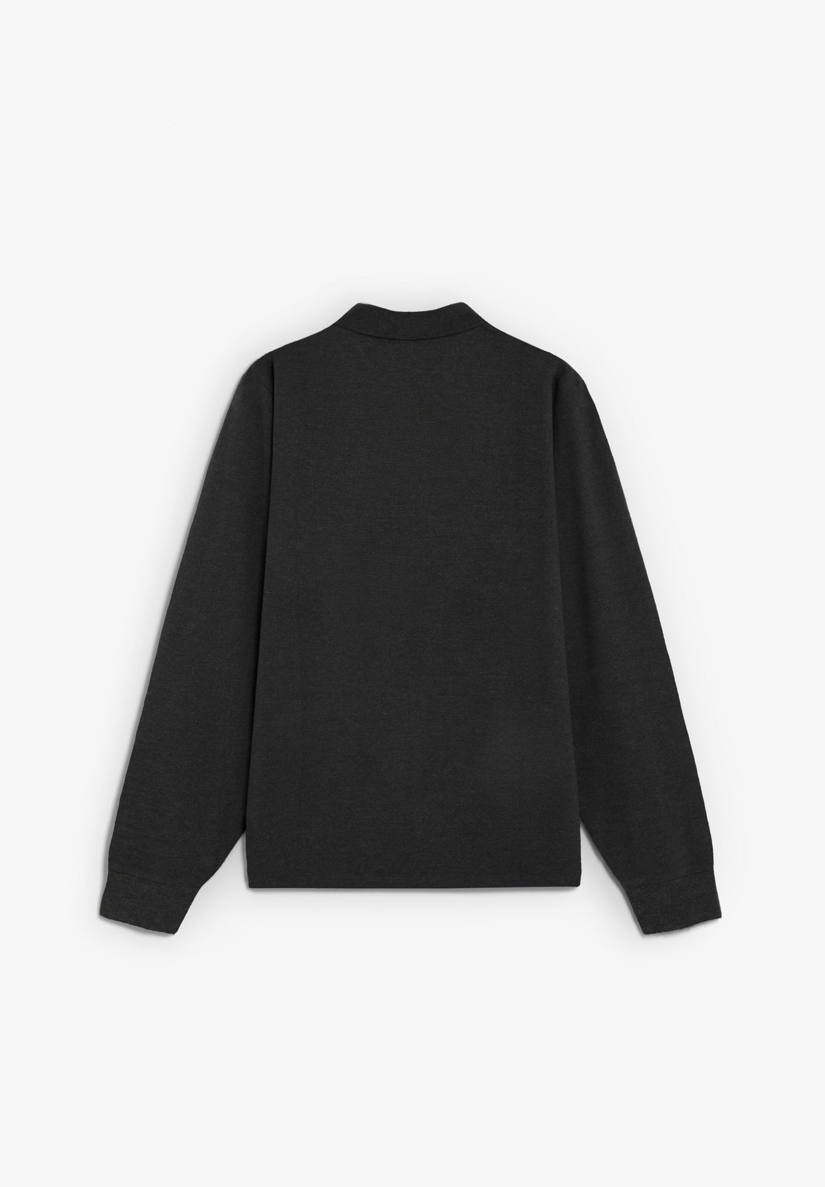 LONG SLEEVE POLO SHIRT WITH SKULL