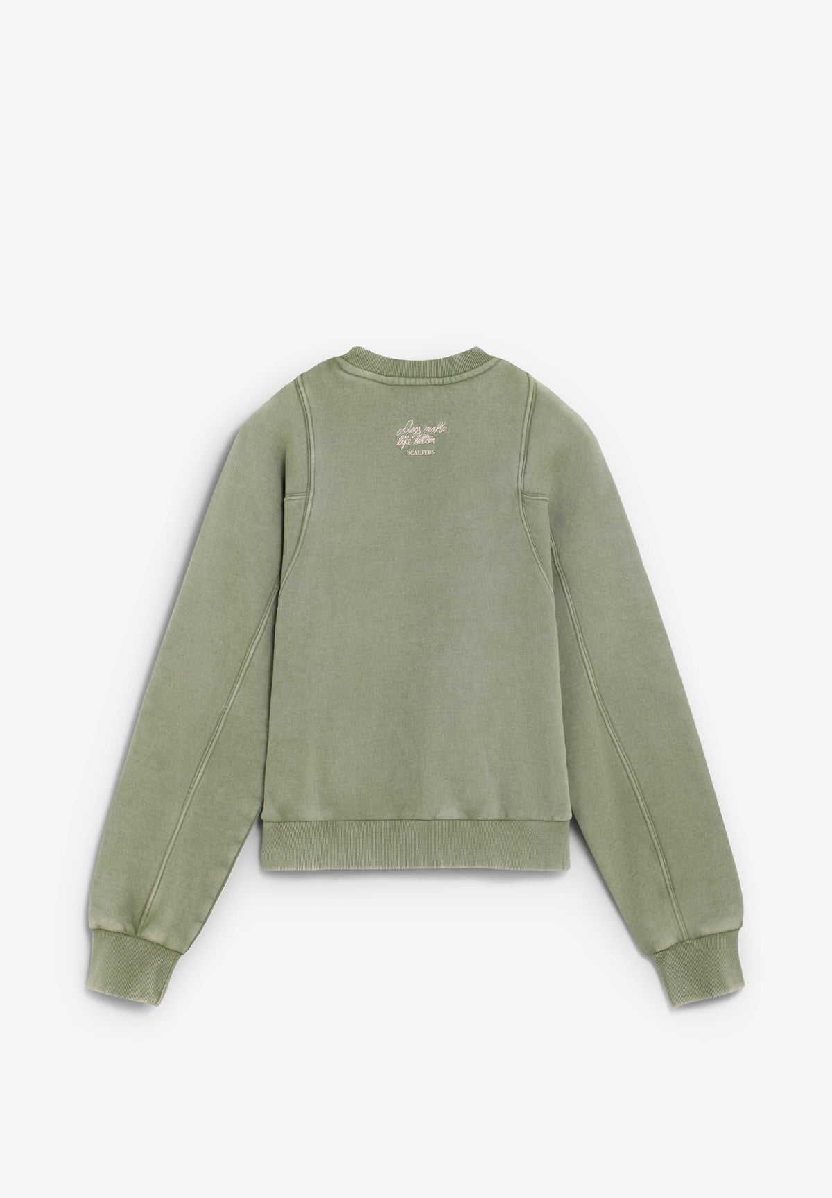 SWEATSHIRT WITH SEAM DETAILS