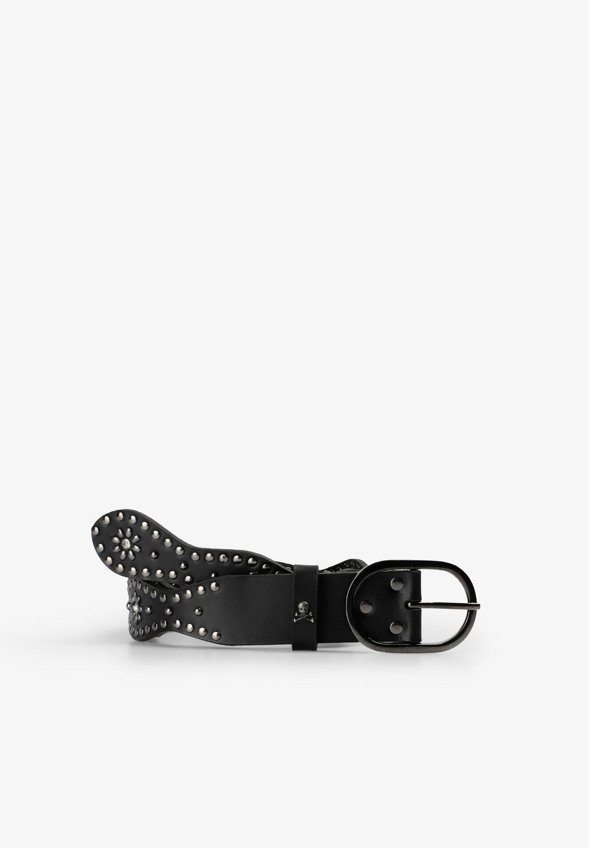 STUDDED WAVY BELT