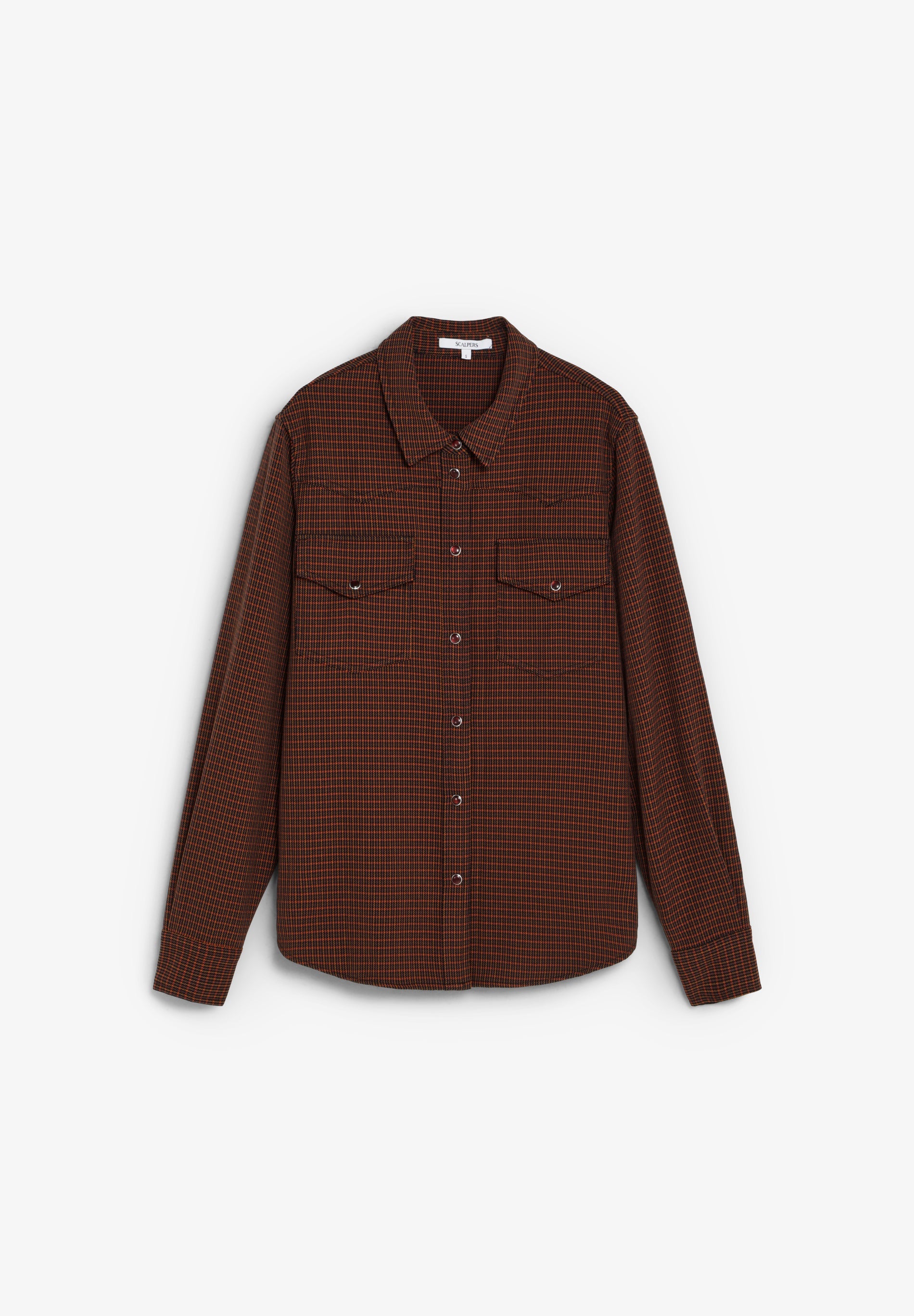 SCKNITTY CHECK SPORT SHIRT
