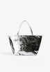 TEXTURED TOTE BAG