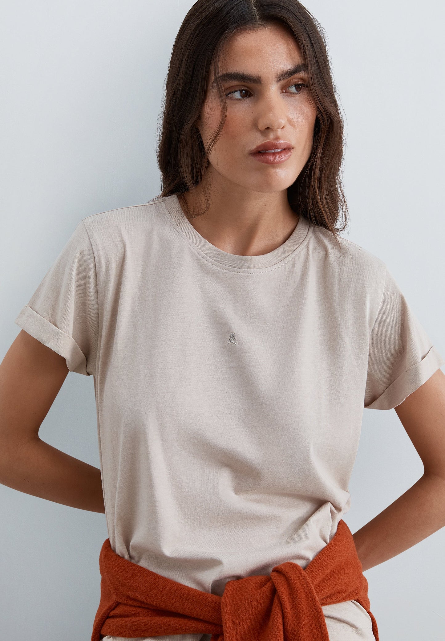BASIC SKULL T-SHIRT