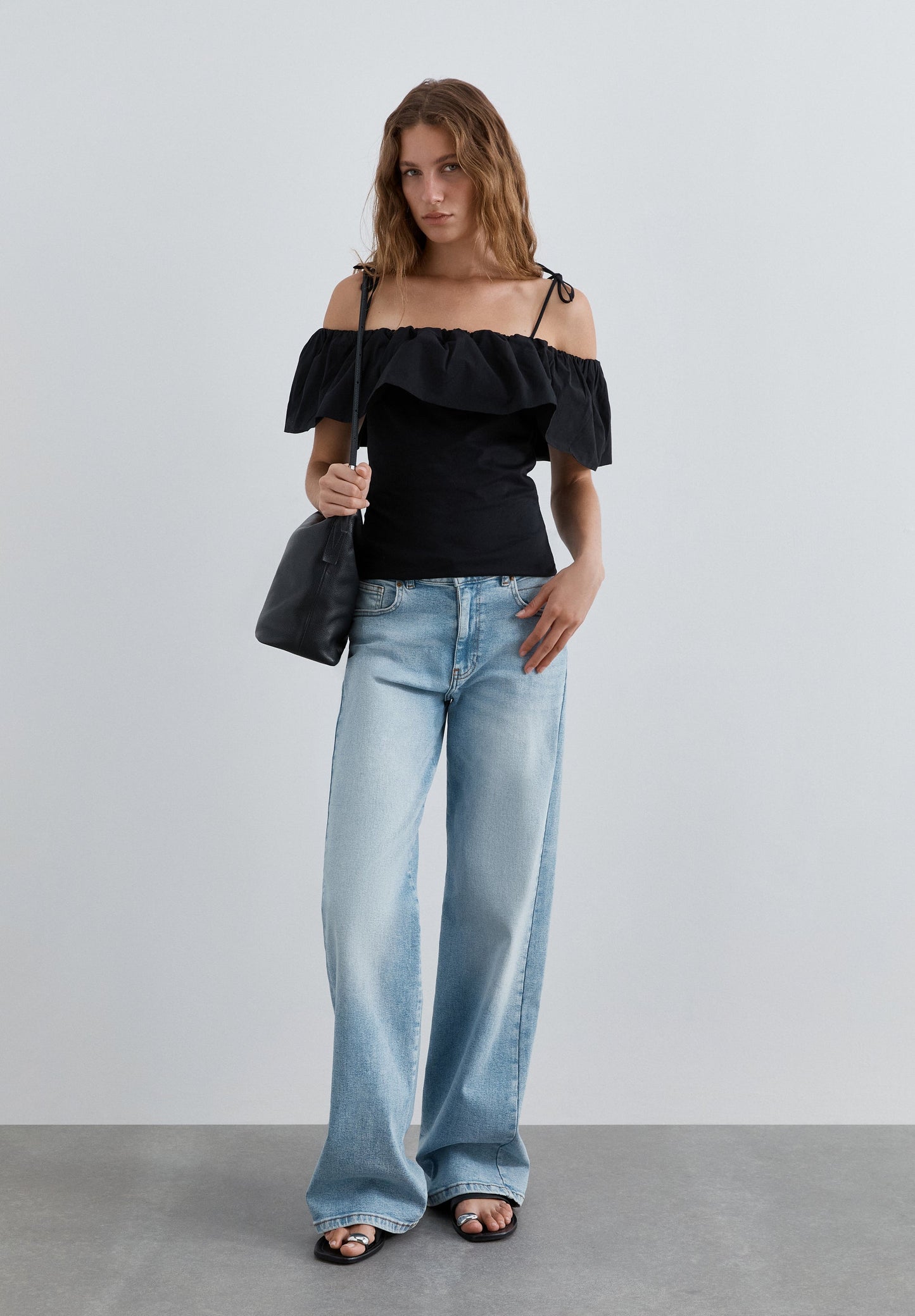 BARDOT NECKLINE TOP