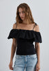 BARDOT NECKLINE TOP
