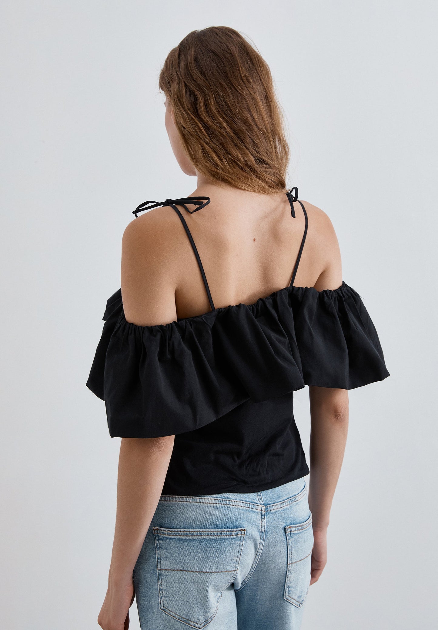 BARDOT NECKLINE TOP