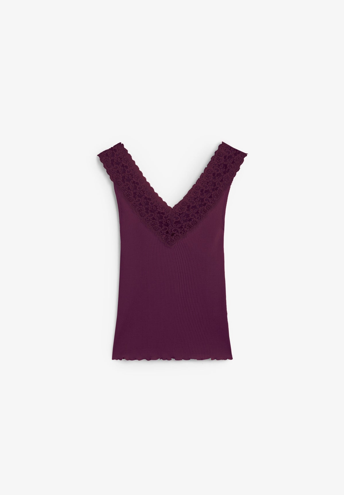 STRAPPY TOP WITH LACE