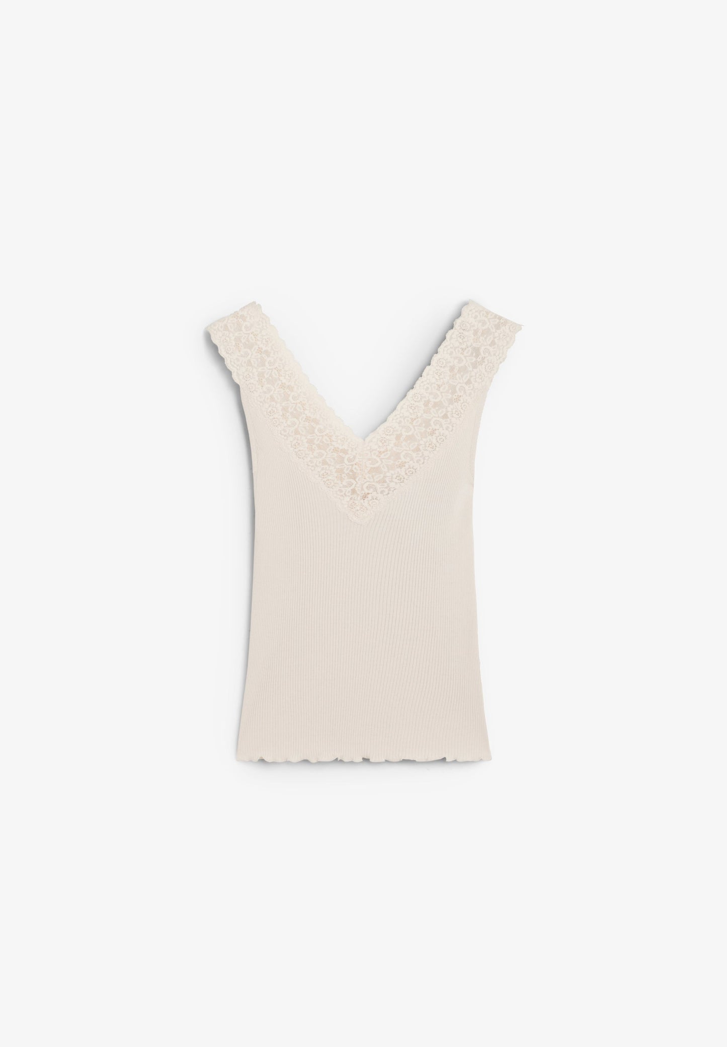STRAPPY TOP WITH LACE