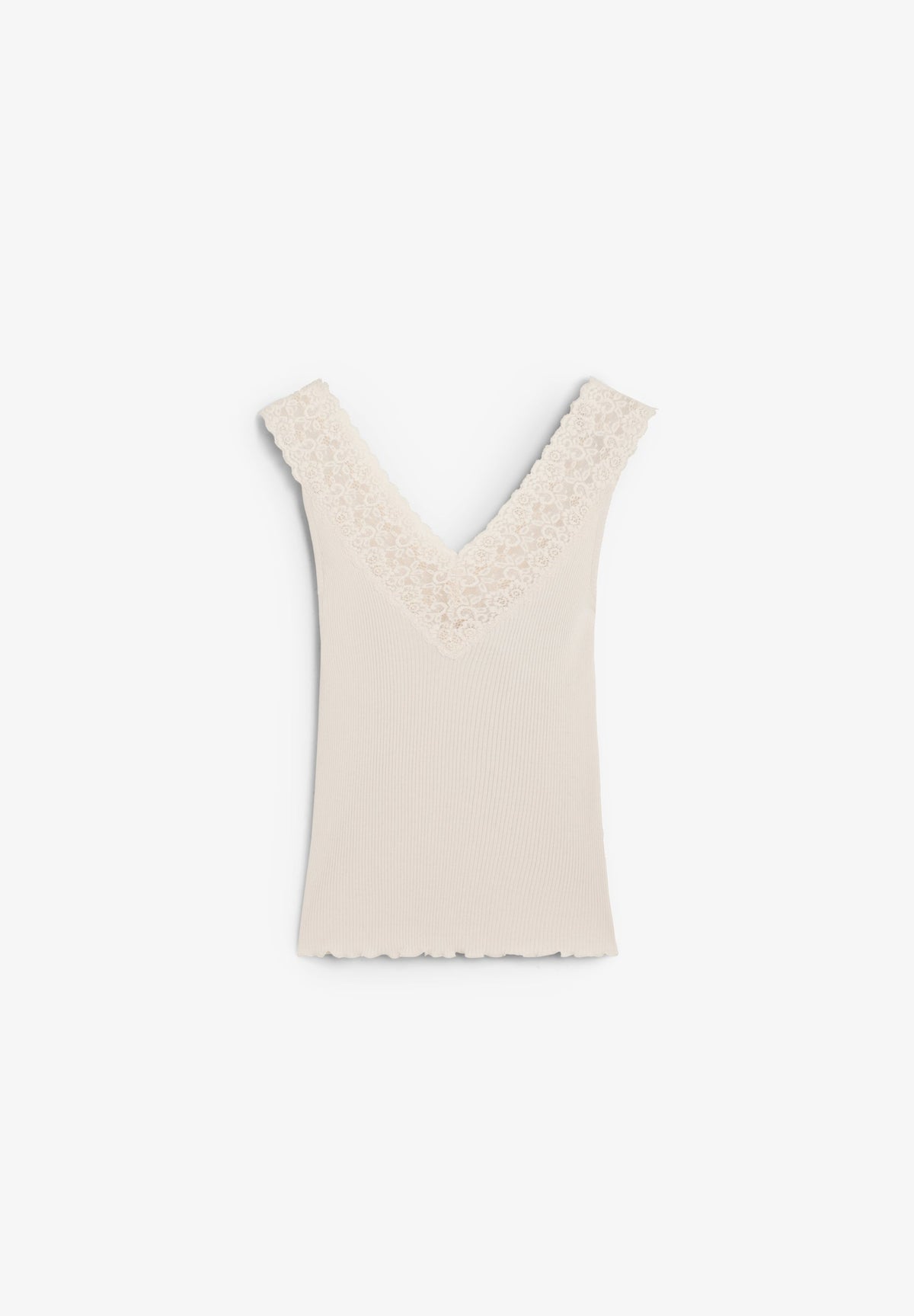 STRAPPY TOP WITH LACE