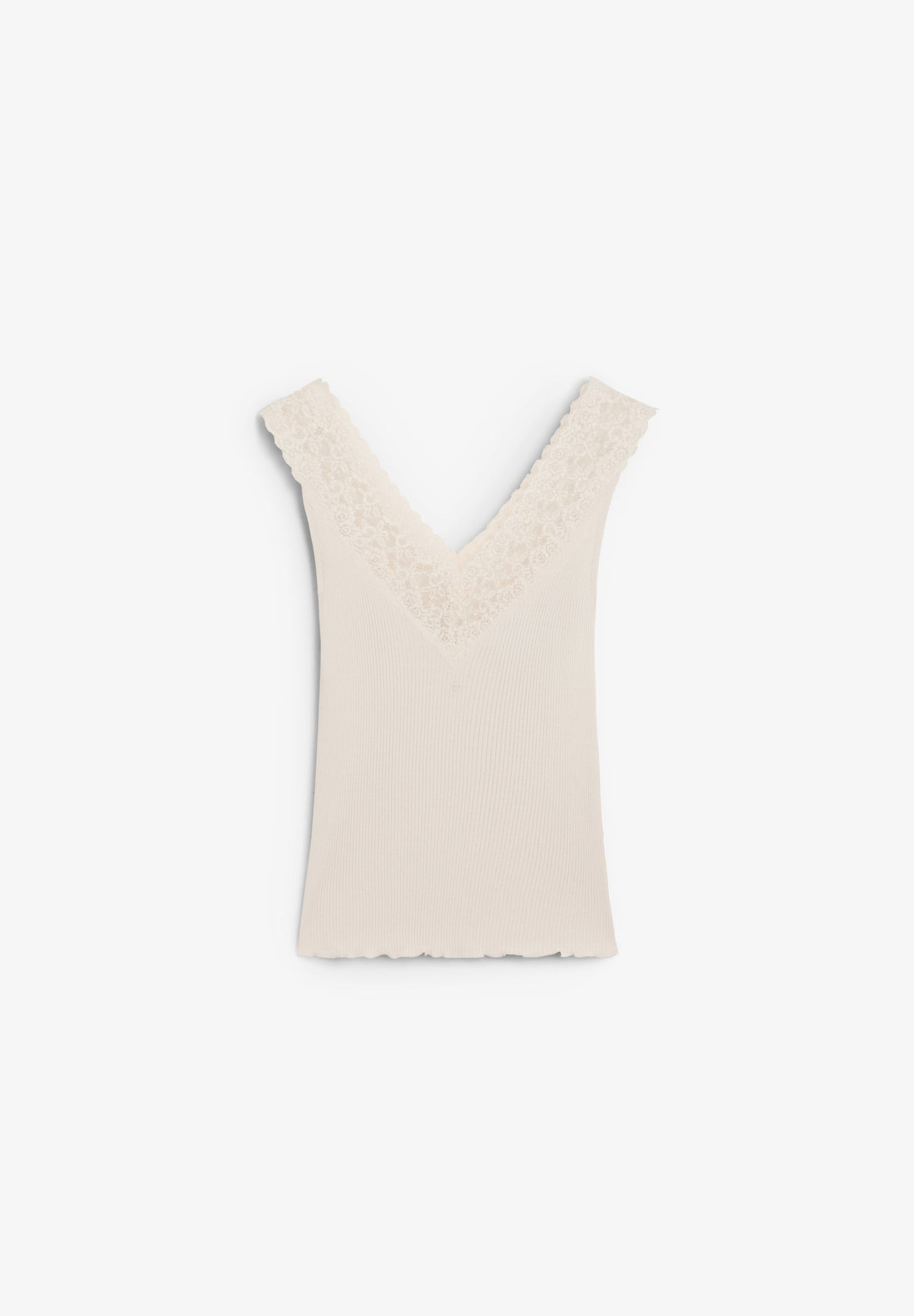 STRAPPY TOP WITH LACE
