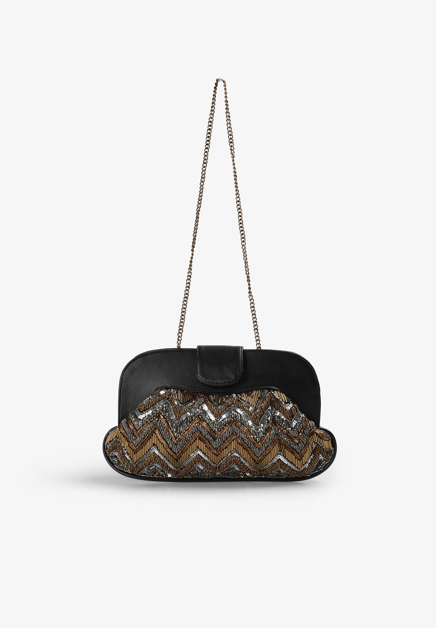 BEADED CLUTCH BAG