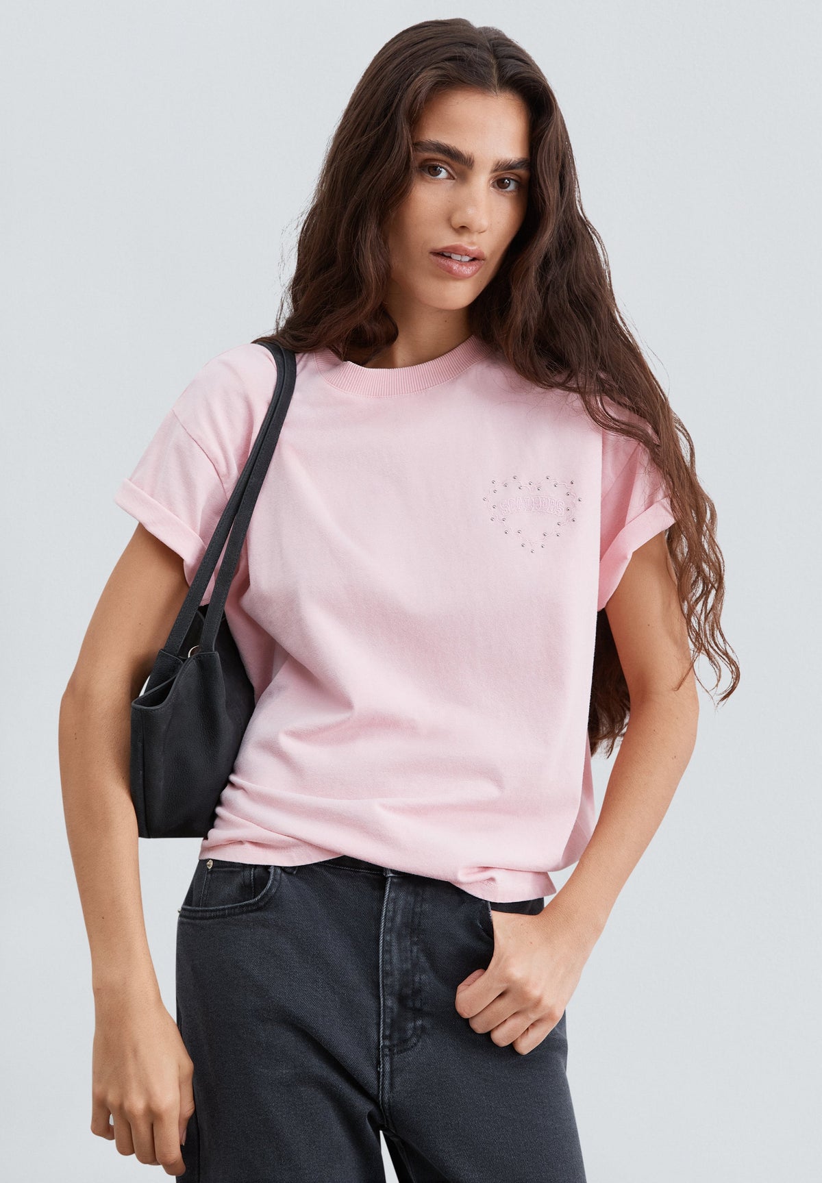 HEART STUDS T-SHIRT