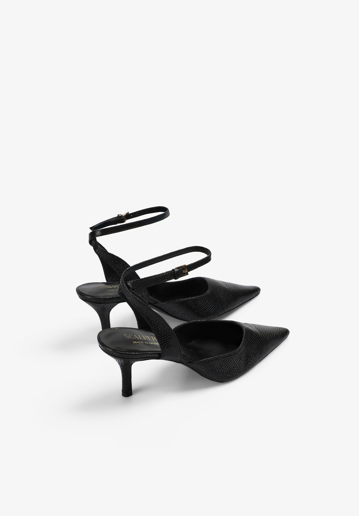 HIGH-HEELED SLINGBACK SHOES