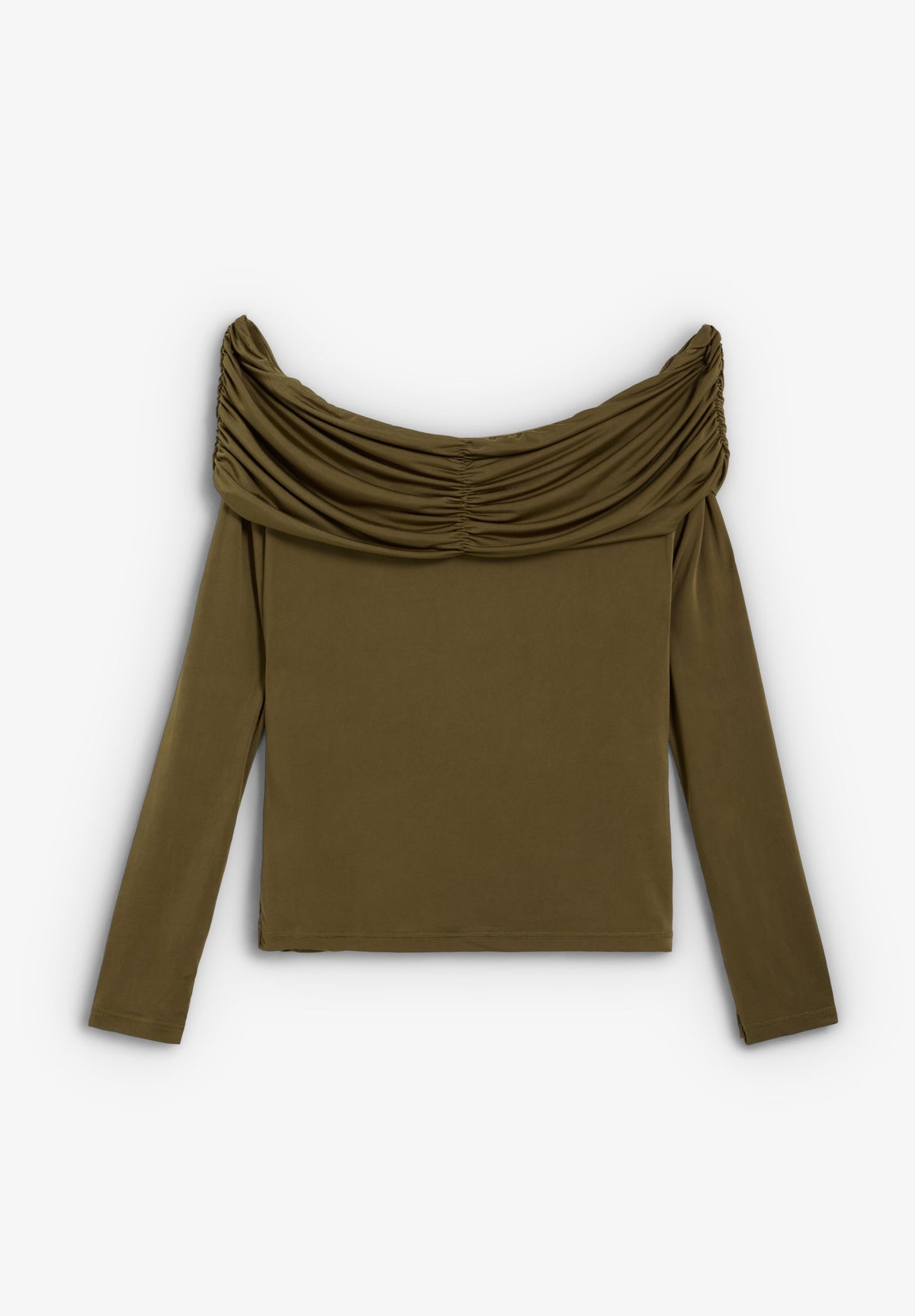 SCOFF SHOULDER LS TEE