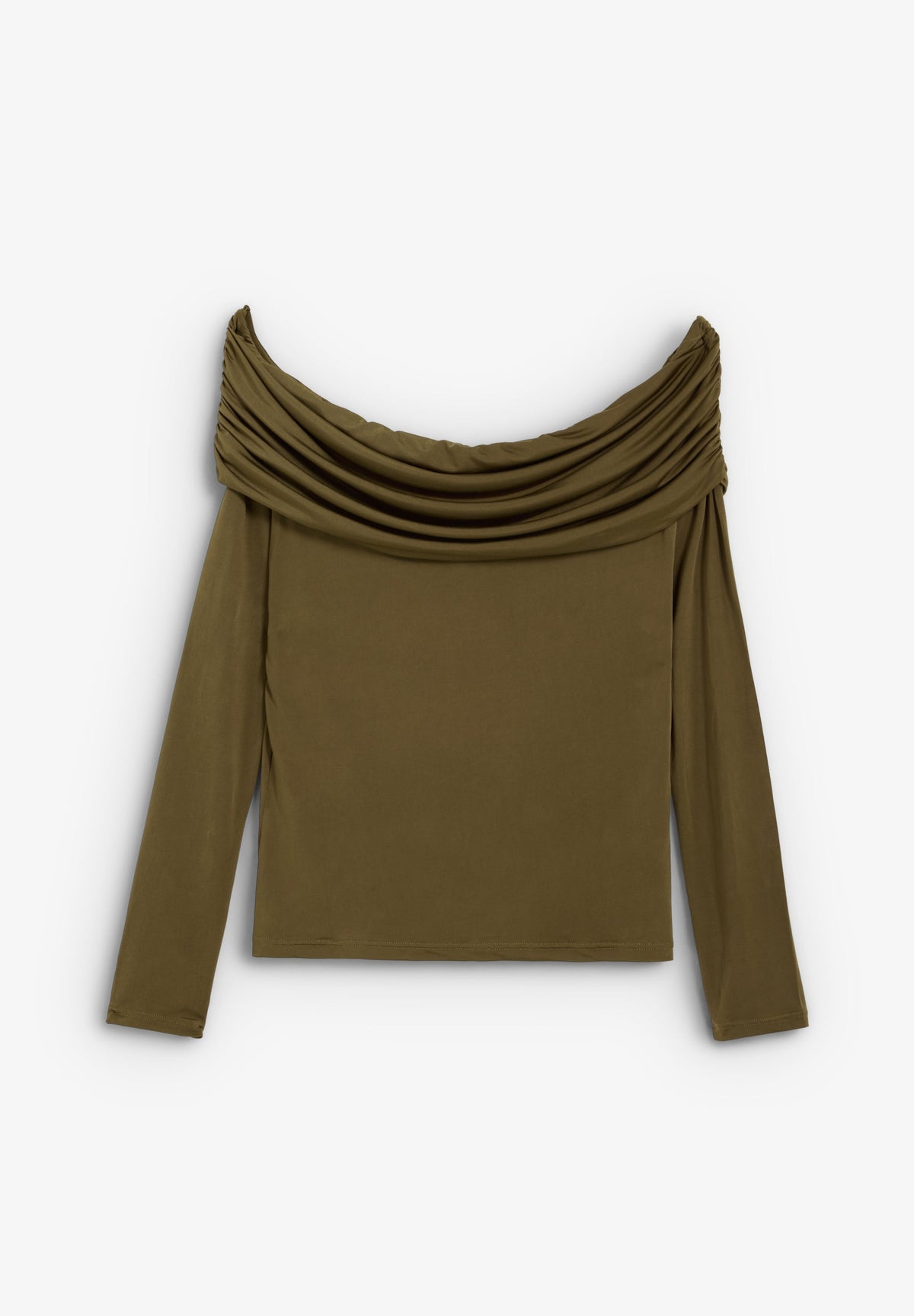 SCOFF SHOULDER LS TEE
