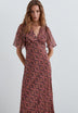 FLOWING PRINTED DRESS