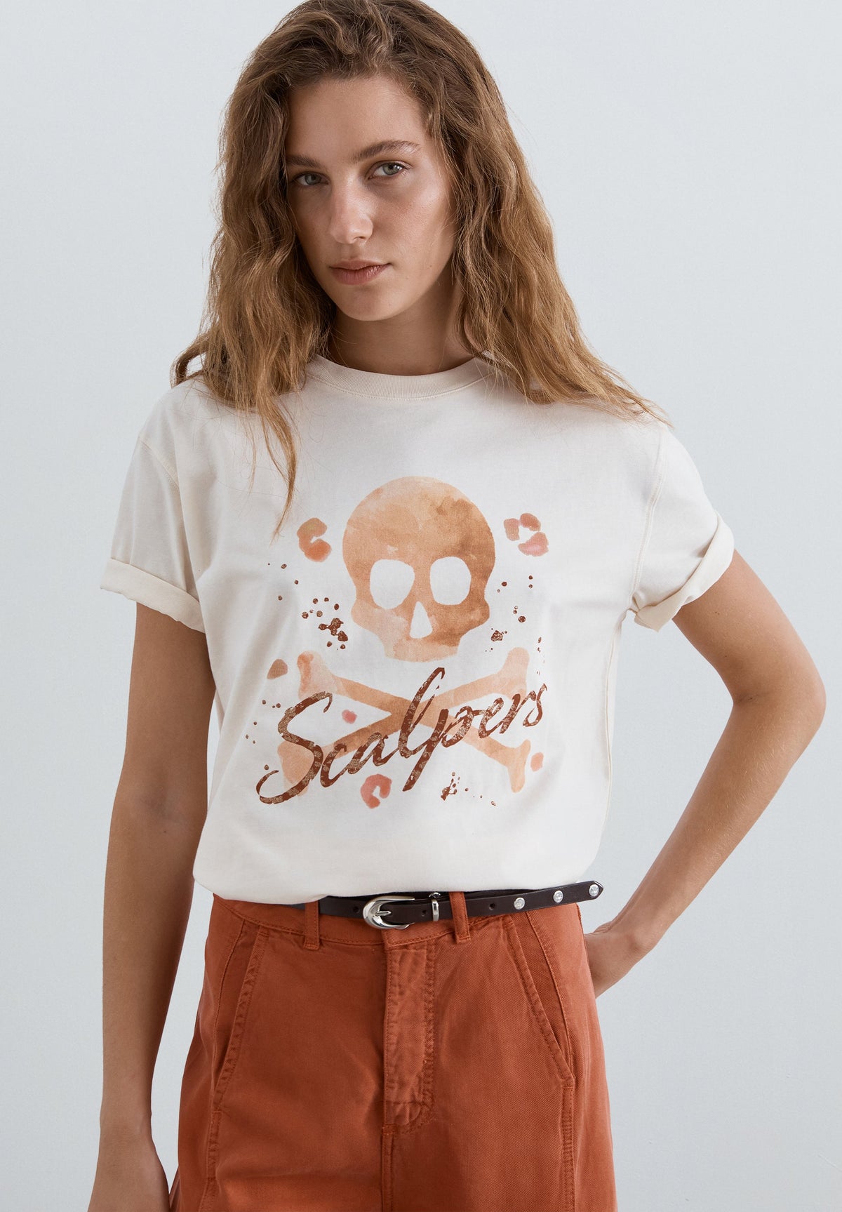 T-SHIRT WITH FRONT PRINT