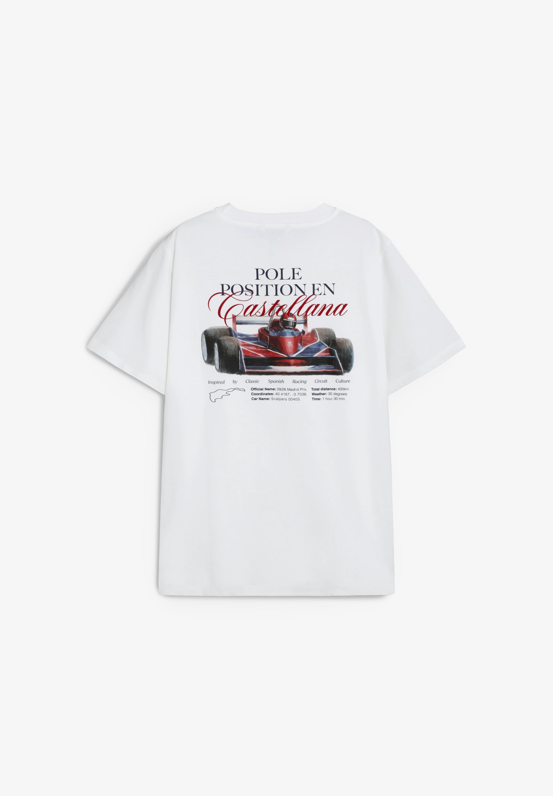 POLE POSITION PRINT T-SHIRT