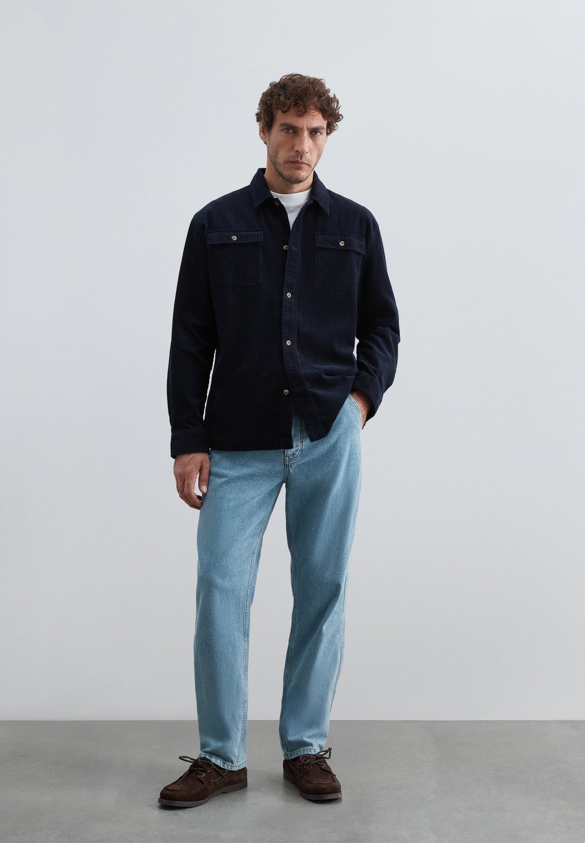SCPOCKETS CORD OVERSHIRT