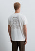 SAINT BLEU PRINT T-SHIRT