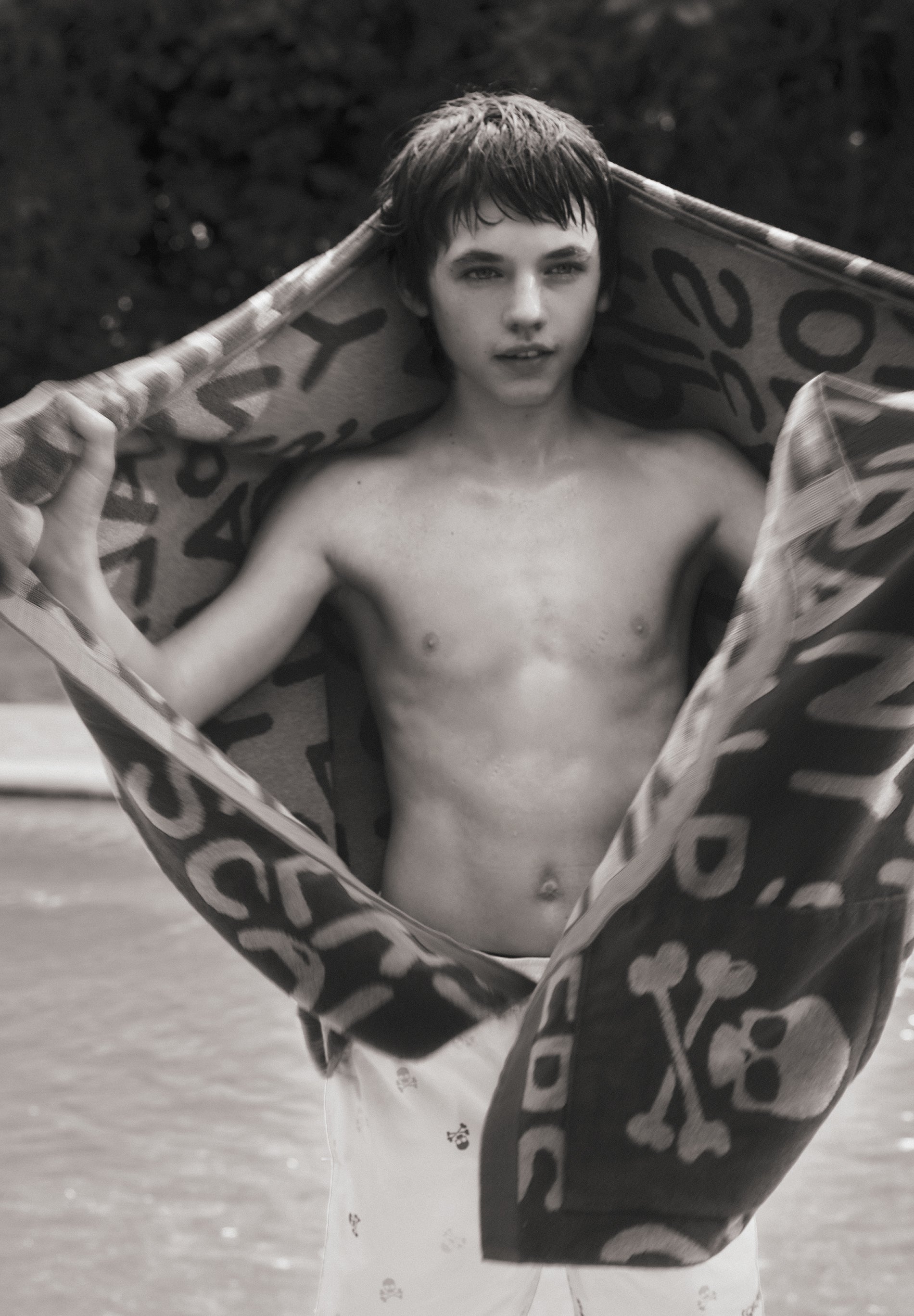 SKULL TOWEL